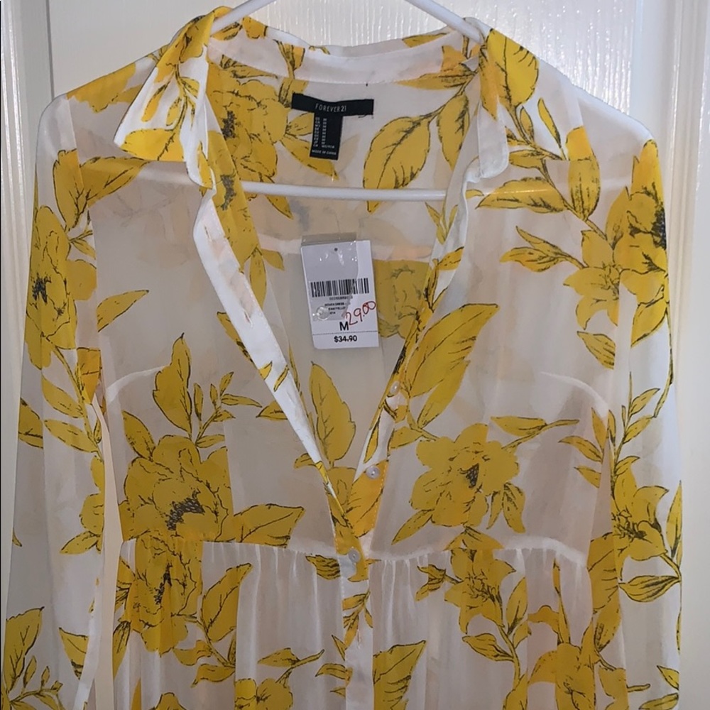 Forever 21 sheer dress